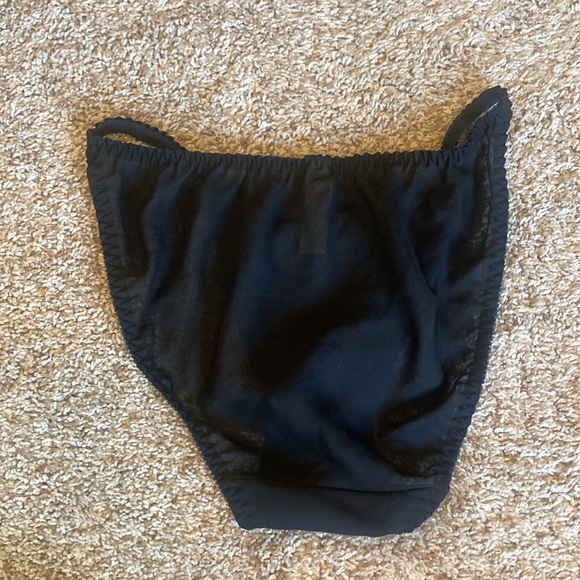 delicates vintage black mesh two piece set - Picture 6 of 11